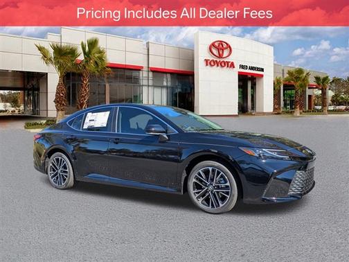 Midnight Black Metallic 2026 Toyota Camry XLE