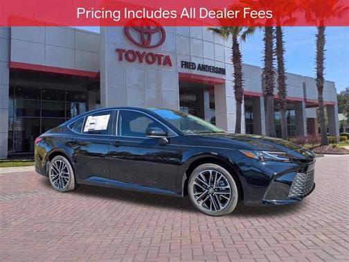 Midnight Black Metallic 2026 Toyota Camry XLE