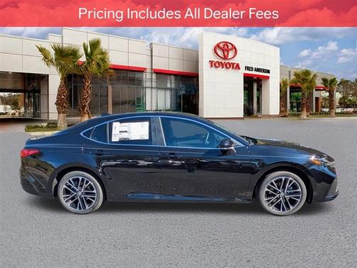 Midnight Black Metallic 2026 Toyota Camry XLE