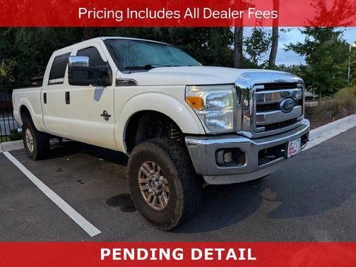 OXFORD WHITE 2015 Ford F-250 XLT