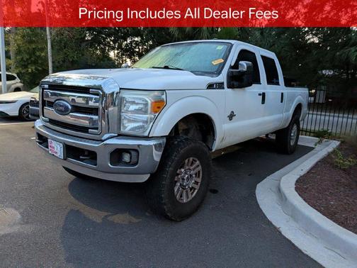 OXFORD WHITE 2015 Ford F-250 XLT
