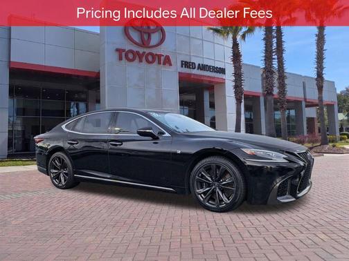 Obsidian 2019 Lexus LS 500 F Sport