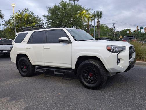 Super White 2021 Toyota 4Runner TRD Pro