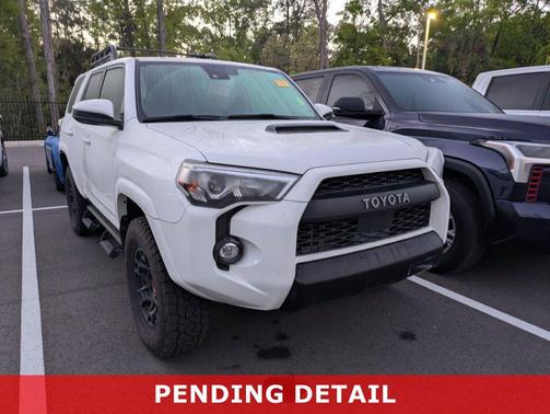 Super White 2021 Toyota 4Runner TRD Pro