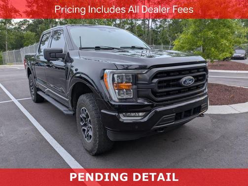 AGATE BLACK METALLIC 2021 Ford F-150 XLT