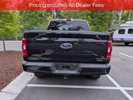 AGATE BLACK METALLIC 2021 Ford F-150 XLT