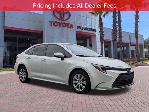 Wind Chill Pearl 2024 Toyota Corolla Hybrid LE