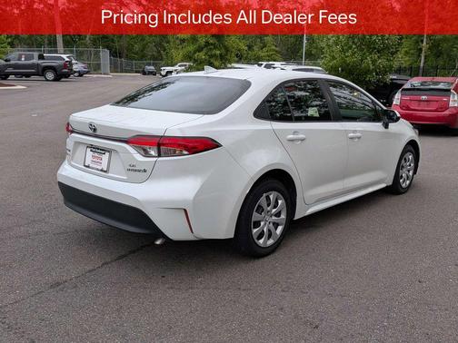 Wind Chill Pearl 2024 Toyota Corolla Hybrid LE