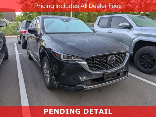 Jet Black Mica 2024 Mazda CX-5 2.5 S Preferred Package