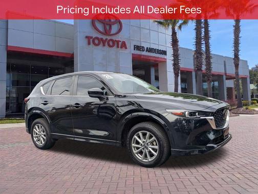 Jet Black Mica 2024 Mazda CX-5 2.5 S Preferred Package