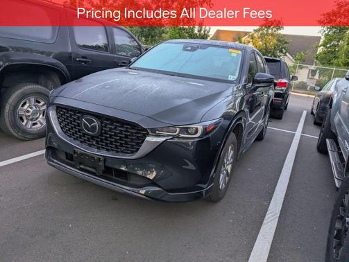 Jet Black Mica 2024 Mazda CX-5 2.5 S Preferred Package