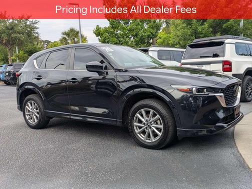 Jet Black Mica 2024 Mazda CX-5 2.5 S Preferred Package