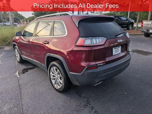 Velvet Red Pearlcoat 2019 Jeep Cherokee Latitude