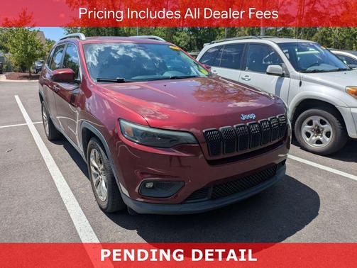 Velvet Red Pearlcoat 2019 Jeep Cherokee Latitude