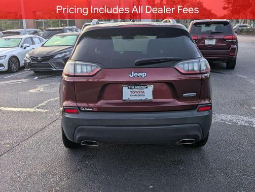 Velvet Red Pearlcoat 2019 Jeep Cherokee Latitude