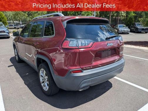 Velvet Red Pearlcoat 2019 Jeep Cherokee Latitude