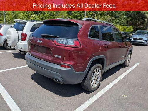 Velvet Red Pearlcoat 2019 Jeep Cherokee Latitude
