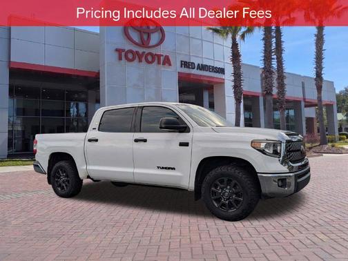 Super White 2021 Toyota Tundra SR5