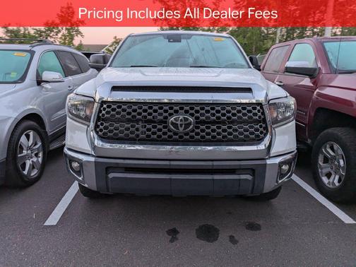 Super White 2021 Toyota Tundra SR5