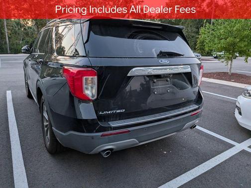 Agate Black Metallic 2022 Ford Explorer Limited