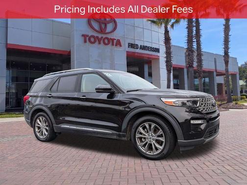 Agate Black Metallic 2022 Ford Explorer Limited