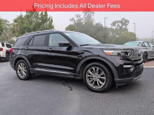 Agate Black Metallic 2022 Ford Explorer Limited