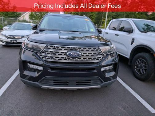Agate Black Metallic 2022 Ford Explorer Limited