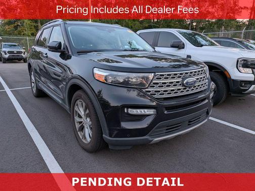 Agate Black Metallic 2022 Ford Explorer Limited