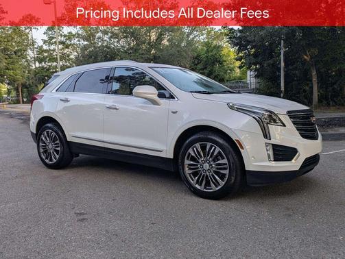 Crystal White Tricoat 2017 Cadillac XT5 Premium Luxury