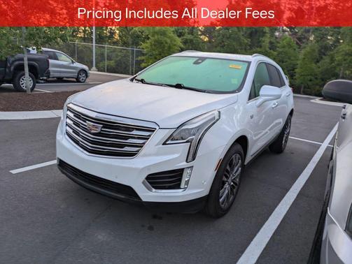 Crystal White Tricoat 2017 Cadillac XT5 Premium Luxury