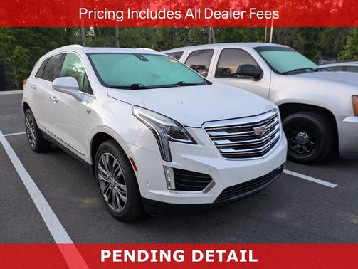 Crystal White Tricoat 2017 Cadillac XT5 Premium Luxury
