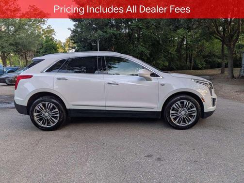 Crystal White Tricoat 2017 Cadillac XT5 Premium Luxury