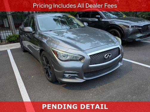 Graphite Shadow 2017 INFINITI Q50 3.0T Premium