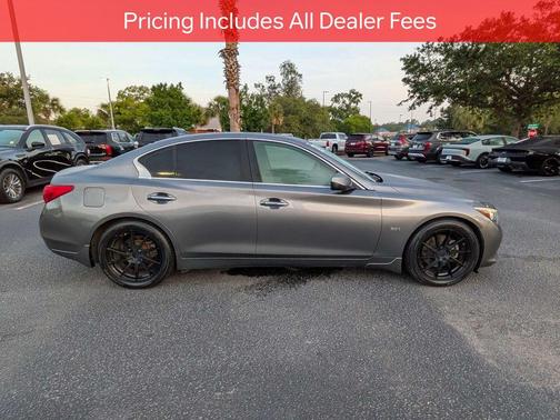 Graphite Shadow 2017 INFINITI Q50 3.0T Premium