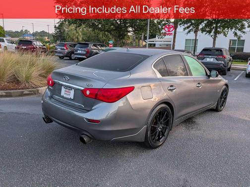Graphite Shadow 2017 INFINITI Q50 3.0T Premium