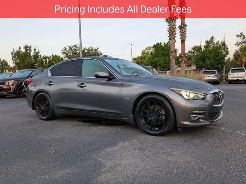 Graphite Shadow 2017 INFINITI Q50 3.0T Premium
