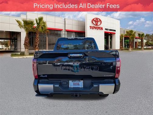Midnight Black Metallic 2026 Toyota Tundra Hybrid Limited