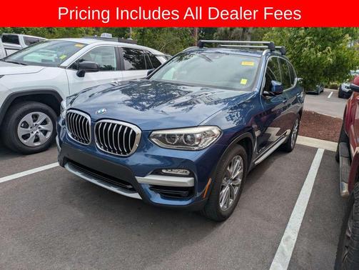 Phytonic Blue Metallic 2018 BMW X3 xDrive30i