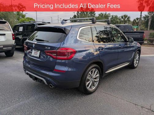 Phytonic Blue Metallic 2018 BMW X3 xDrive30i