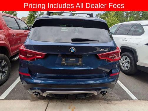 Phytonic Blue Metallic 2018 BMW X3 xDrive30i