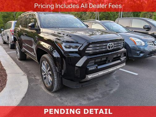Black 2026 Toyota 4Runner Limited