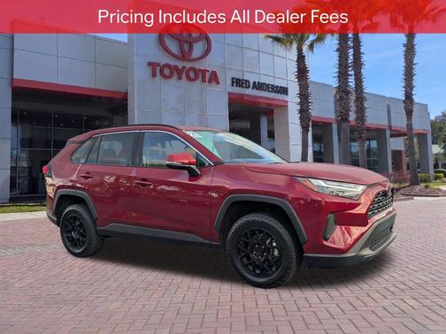 Ruby Flare Pearl 2023 Toyota RAV4 XLE