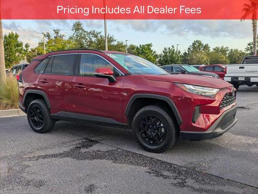 Ruby Flare Pearl 2023 Toyota RAV4 XLE