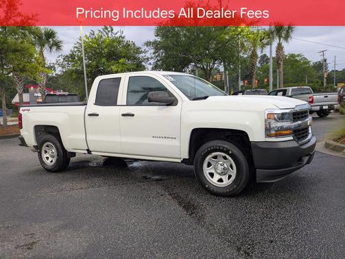 Summit White 2018 Chevrolet Silverado 1500 WT