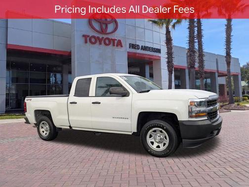 Summit White 2018 Chevrolet Silverado 1500 WT