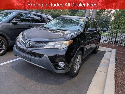 Black 2015 Toyota RAV4 XLE