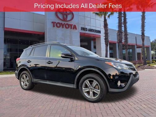 Black 2015 Toyota RAV4 XLE