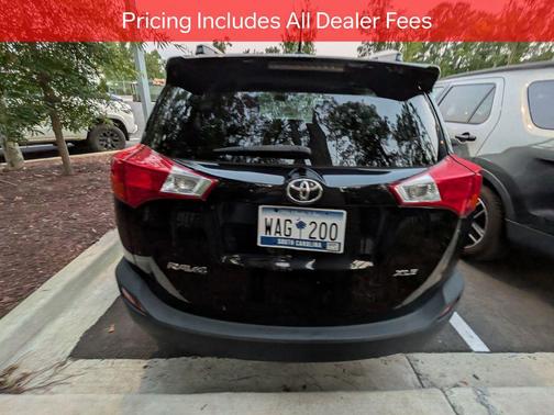 Black 2015 Toyota RAV4 XLE