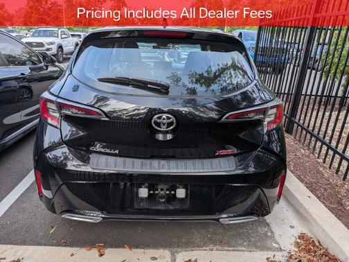 Midnight Black Metallic 2021 Toyota Corolla XSE