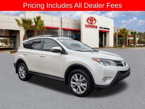 Blizzard Pearl 2013 Toyota RAV4 Limited